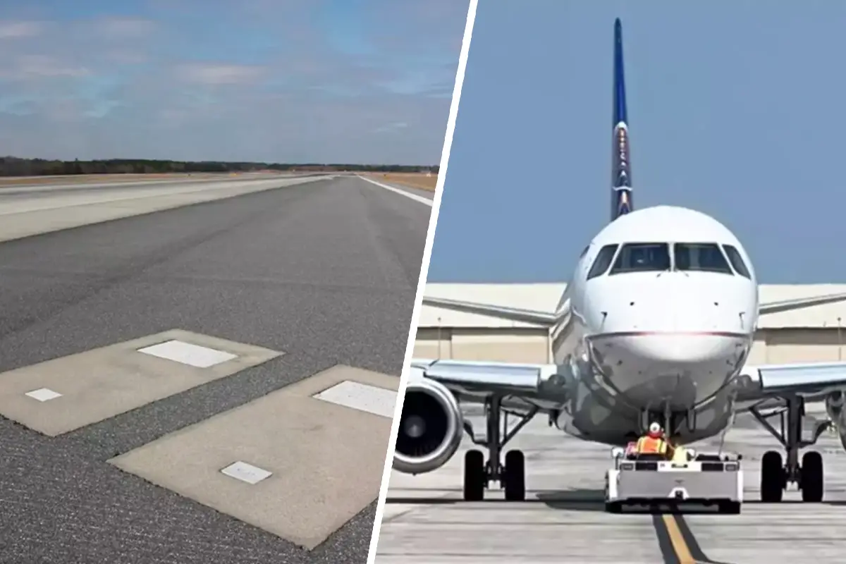 Two 19th-century graves lie under Savannah Airport's runway, marking Catherine and Richard Dotson's final resting place, preserved despite airport expansion.