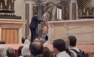 Unidentified Man Urinates on St. Peter’s Basilica Altar During Packed Holy Mass