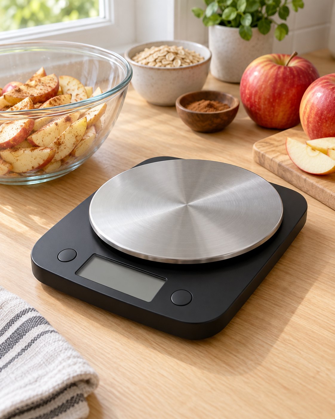 Amazon Basics digital kitchen scale approximation